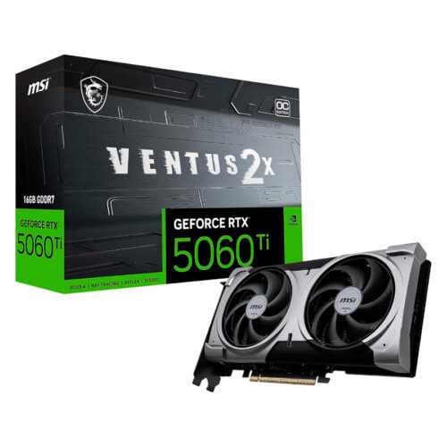 VIDEO GEFORCE RTX 5060 TI 16GB MSI SHADOW 2X OC PLUS