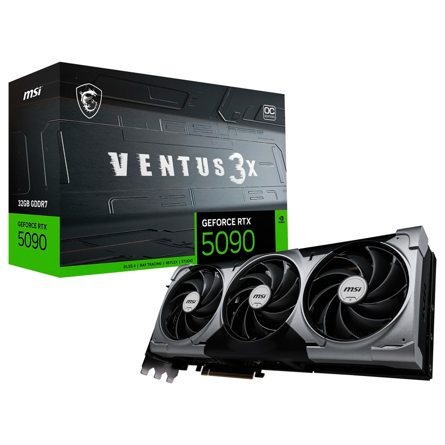 VIDEO GEFORCE RTX 5090 32GB MSI VENTUS 3X OC
