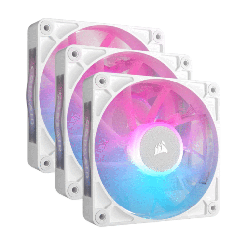 FAN COOLER CORSAIR ICUE LINK RX120 MAX RGB 120MM WHITE PACK X3