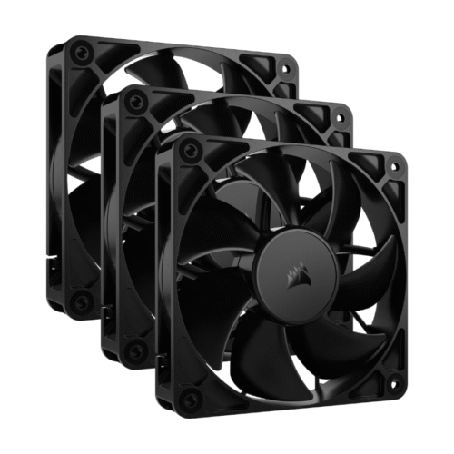 FAN COOLER CORSAIR RS120 120MM PWM 25MM FAN BLACK PACK X3