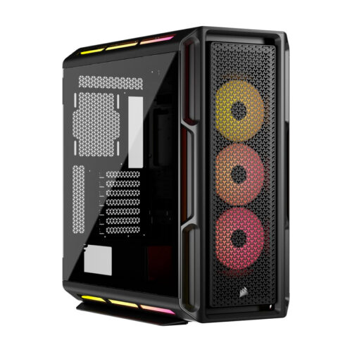 GABINETE CORSAIR ICUE LINK 5000T LX RGB MID TOWER FAN X3 BLACK