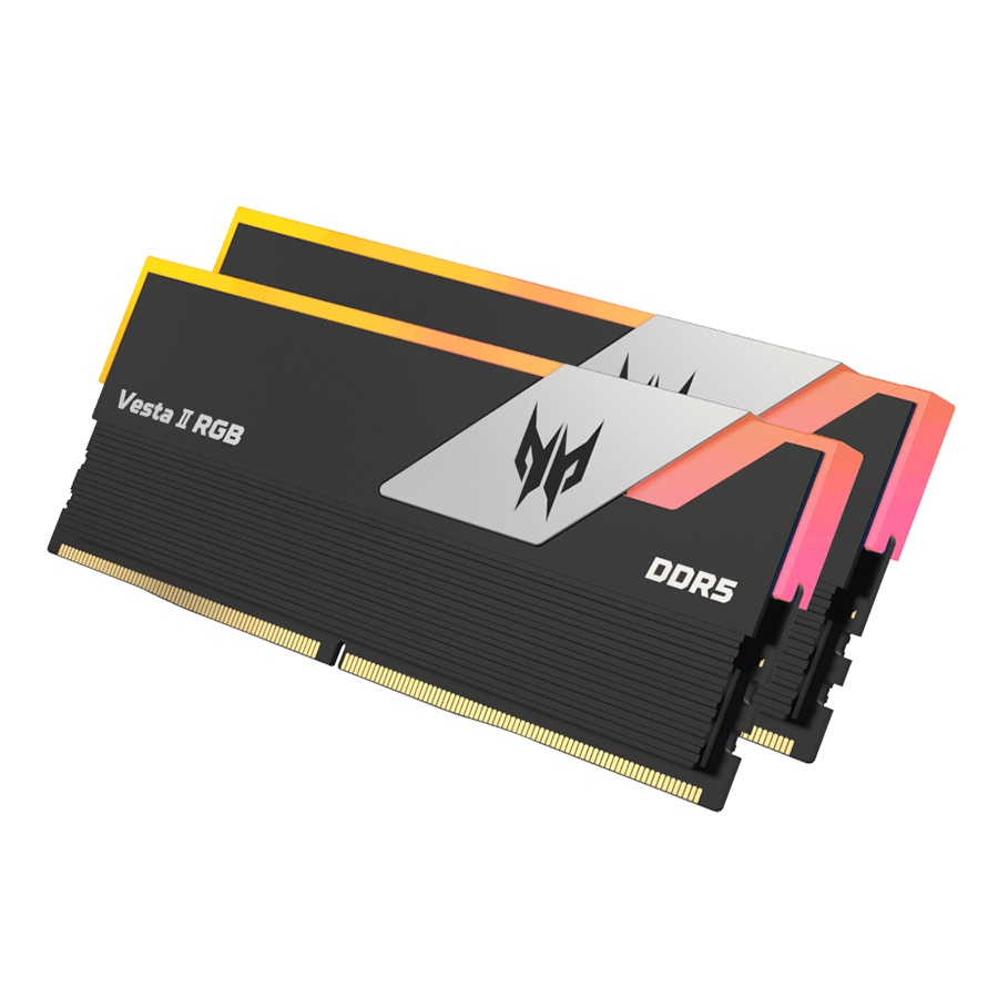 MEMORIA RAM 64GB (2X32) DDR5 6000 PREDATOR VESTA II RGB BLACK CL30