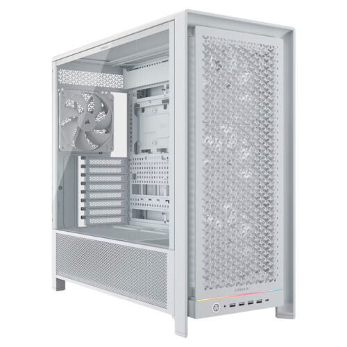 GABINETE CORSAIR 5000D FRAME RS MID TOWER FAN X4 WHITE