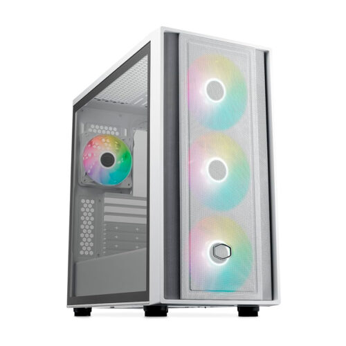 GABINETE COOLERMASTER MASTERBOX 600 CASER WHITE