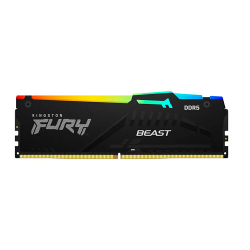 MEMORIA RAM 32GB DDR5 5600 KINGSTON FURY BEAST BLACK RGB CL36