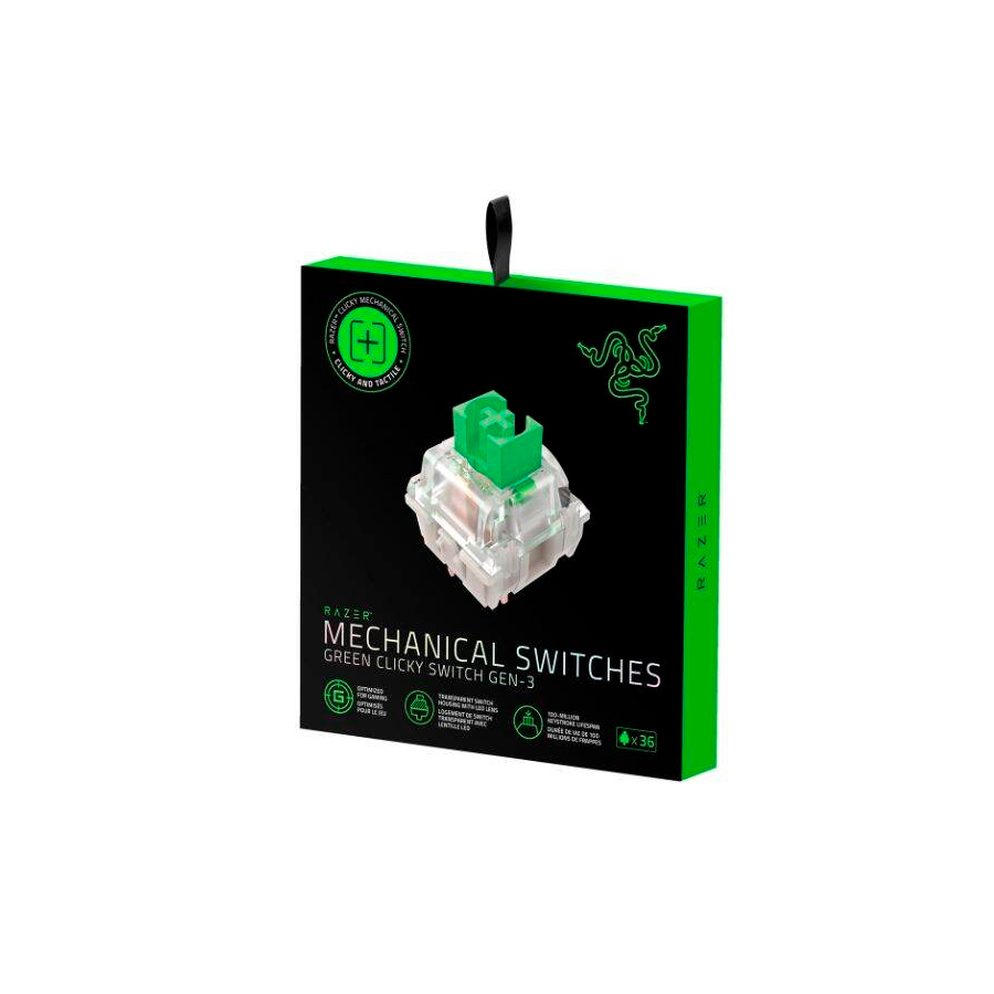 SET DE TECLAS RAZER PACK GREEN CLICKY SWITCH