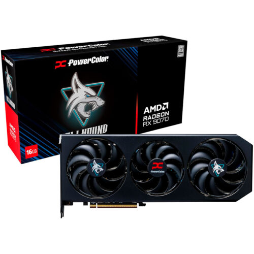 VIDEO RADEON RX 9700 16GB POWERCOLOR HELLHOUND