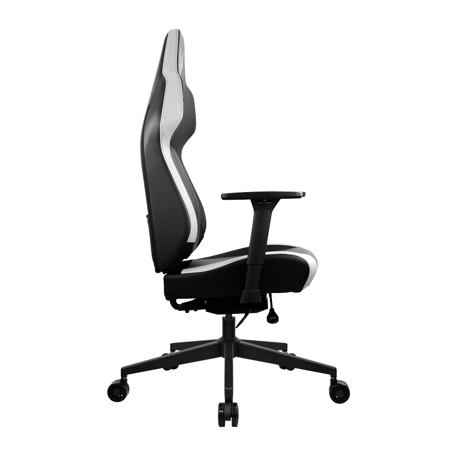 SILLA GAMER FORMULA V VIRON RACER PU WHITE - Imagen 2