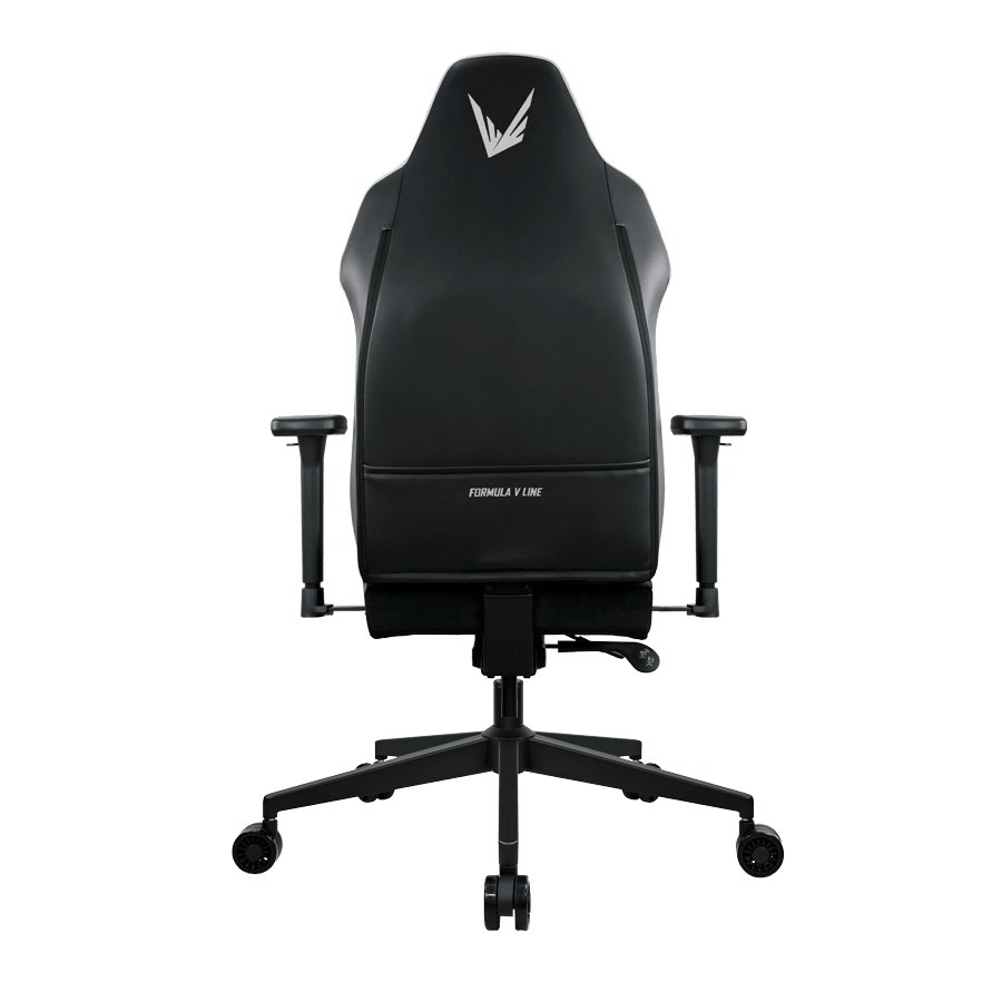 SILLA GAMER FORMULA V VIRON RACER PU WHITE - Imagen 3