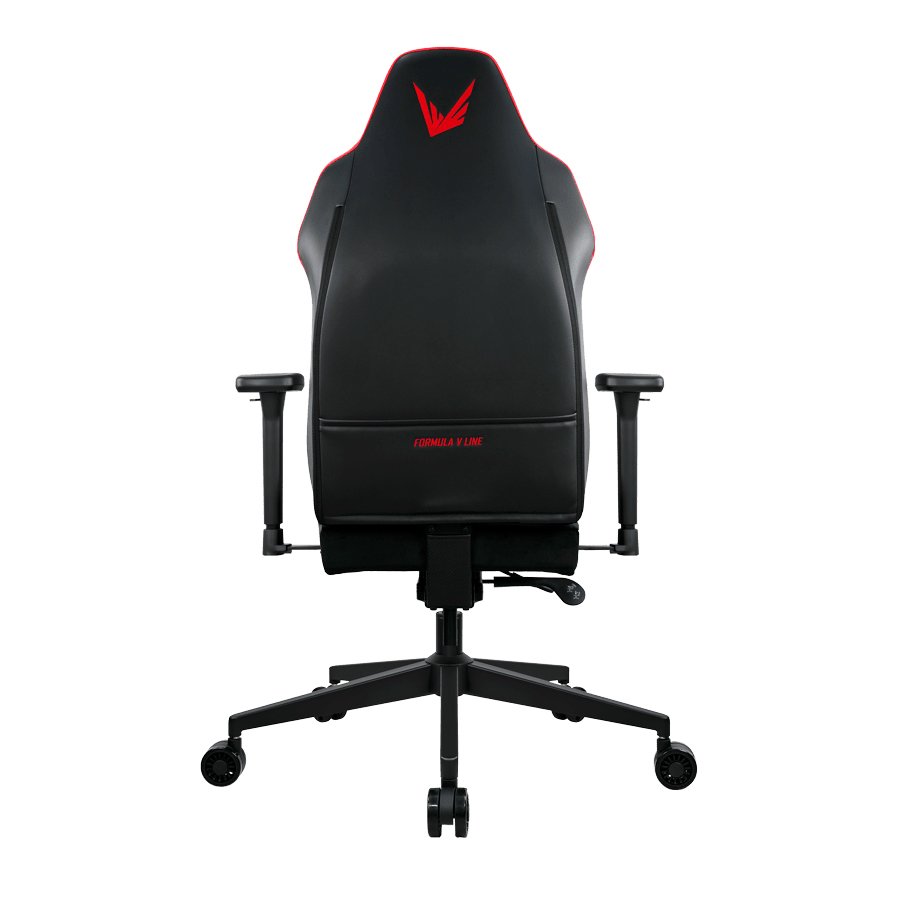 SILLA GAMER FORMULA V VIRON RACER PU RED - Imagen 3