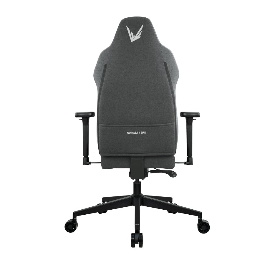 SILLA GAMER FORMULA V VIRON FABRIC LIGHT GREY - Imagen 3
