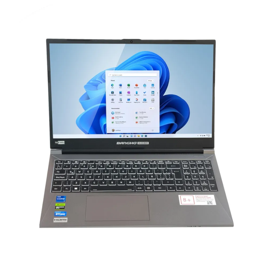NOTEBOOK BANGHO GM 15Z13 RTX3050 I7 15" 16GB 1TB FREE OS