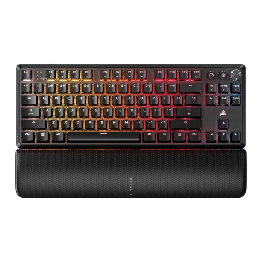 TECLADO CORSAIR K70 CORE TKL RGB MECANICO SWITCH WIRELESS BLACK