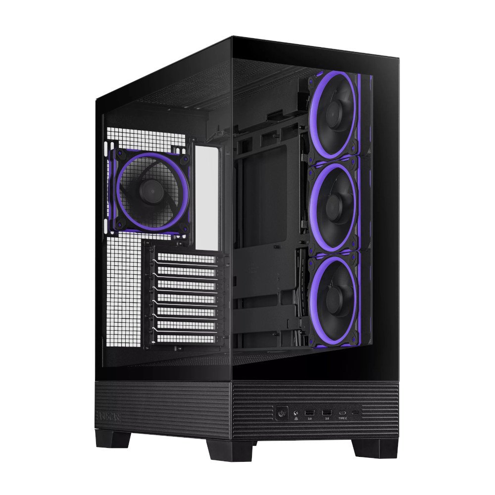 GAB ASUS A31 PLUS TG ARGB BLACK V TEMPLADO