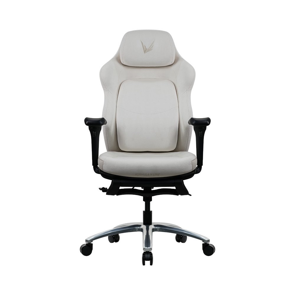 SILLA GAMER FORMULA V VLUX 1 PLUS PAWTEX BEIGE