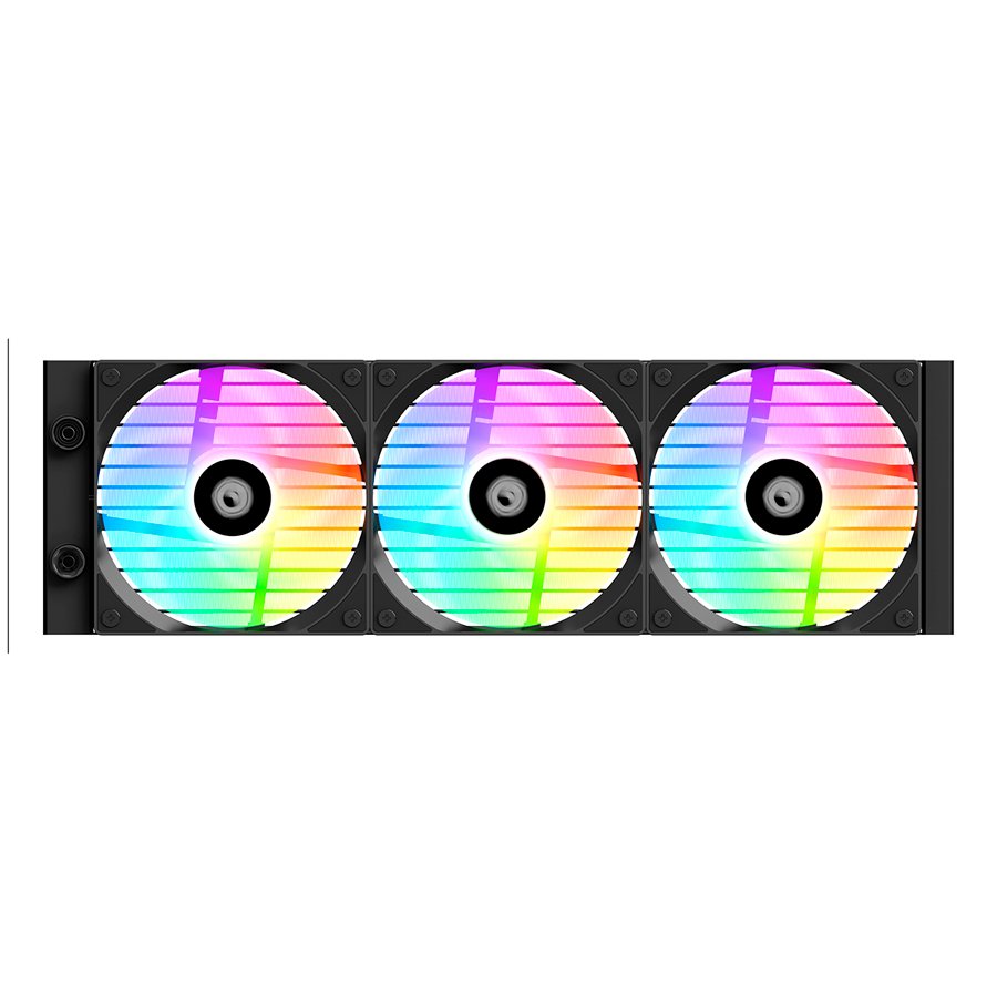 WATERCOOLER IDCOOLING FX 360 LED BLACK RGB - Imagen 2