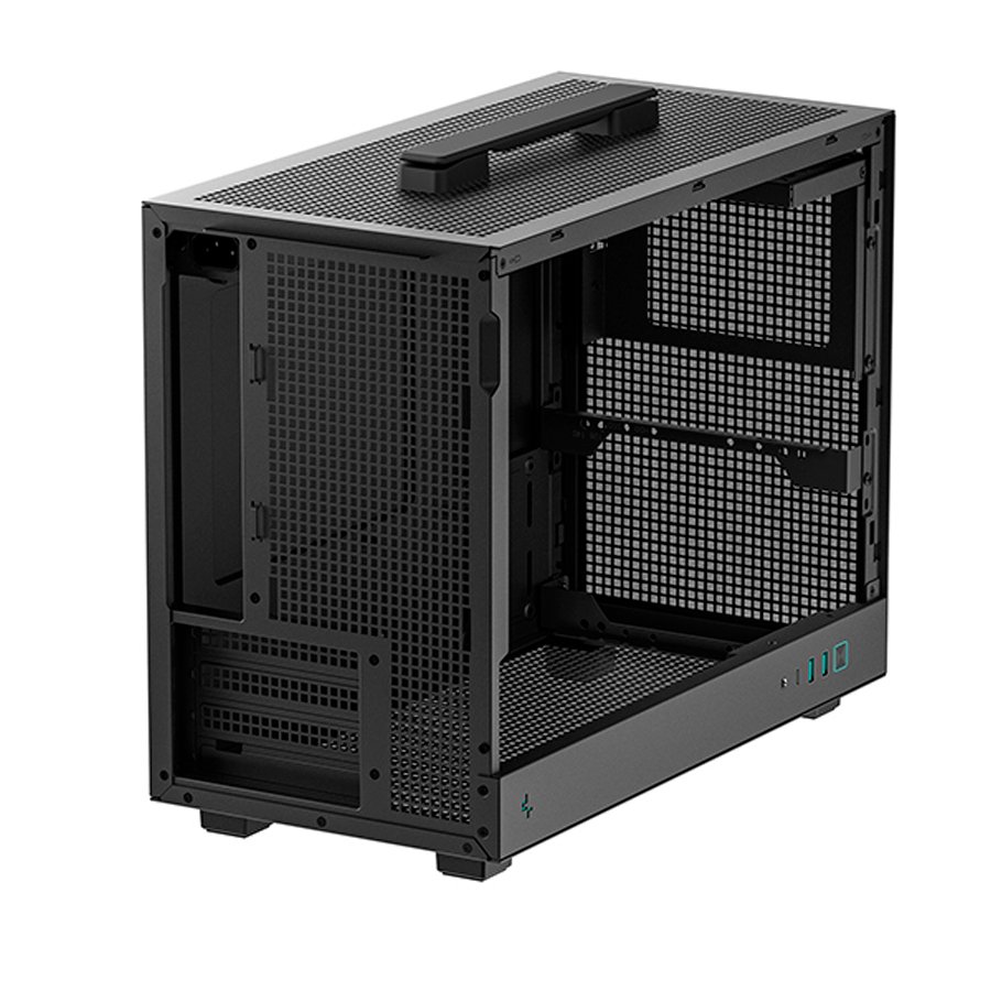 GABINETE GAMER DEEPCOOL CH160 PLUS BLACK - Imagen 2