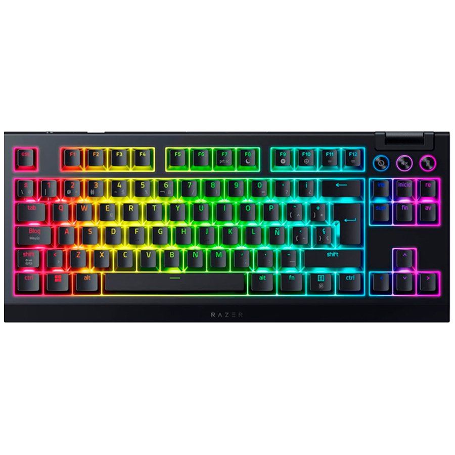 TECLADO GAMER RAZER BLACKWIDOW V4 TKL HYPERSPEED BT ESP