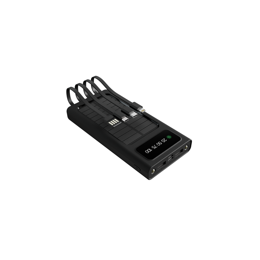 BANCO DE ENERGIA SOLAR XTECH 20000 MAH 6 SALIDAS XPB-200