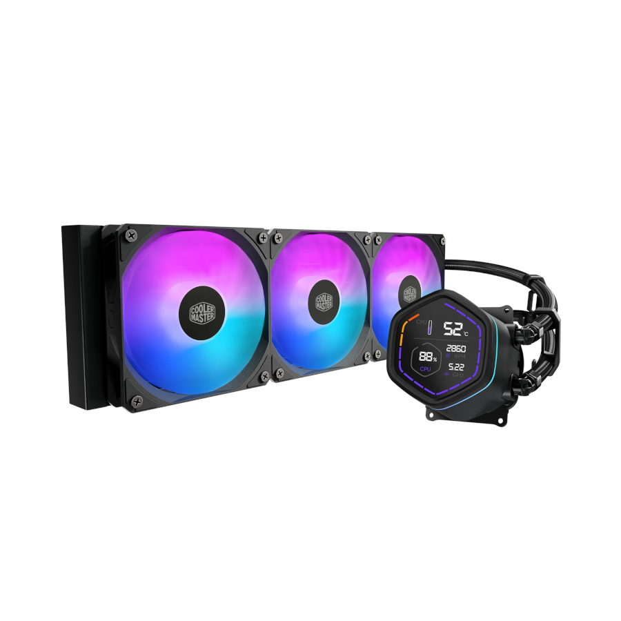 WATERCOOLER MASTER MASTERLIQUID CORE NEX DIGITAL 360 BLACK ARGB