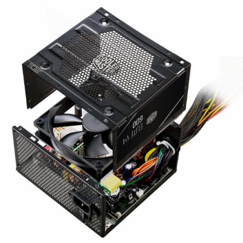 FUENTE COOLERMASTER 600W ELITE V4 80 WHITE - Imagen 4
