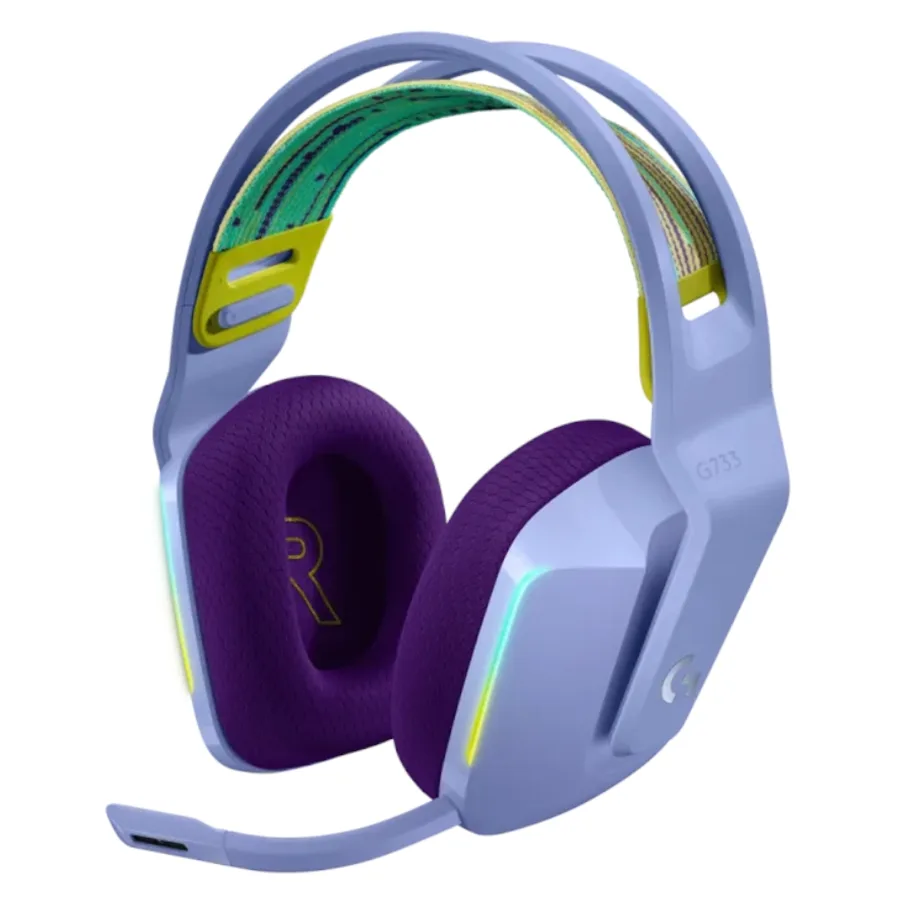 AURICULAR GAMER LOGITECH G733 LILA RGB