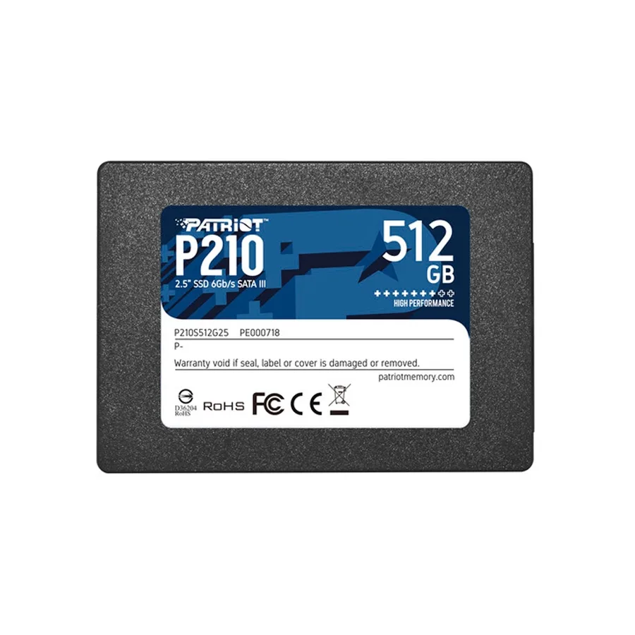 DISCO SSD 512GB PATRIOT P210 SATA