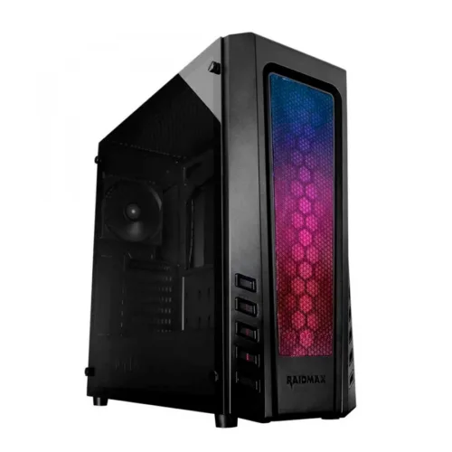 GABINETE GAMER RAIDMAX ZETA RGB B04FTB BLACK