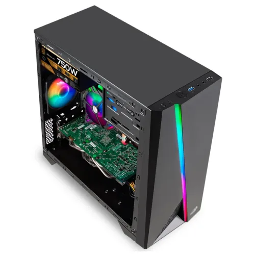 GABINETE GAMER SENTEY FS10 - Imagen 5