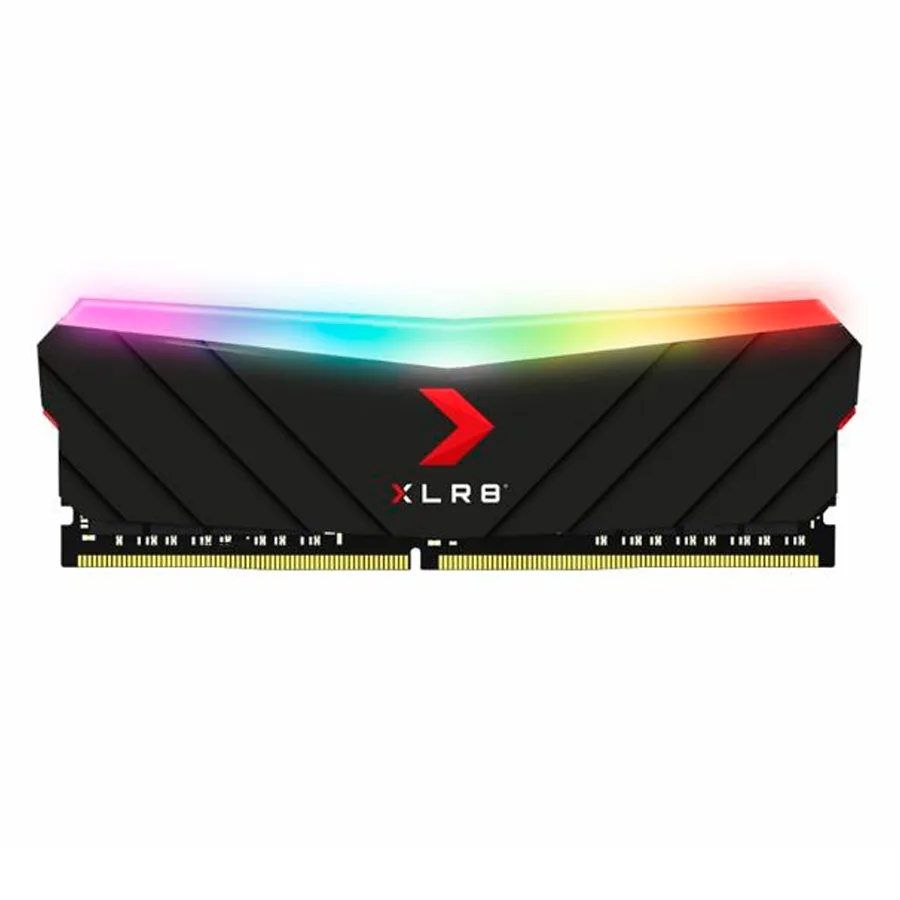 MEMORIA RAM 8GB DDR4 3600 PNY XLR8 BLACK RGB