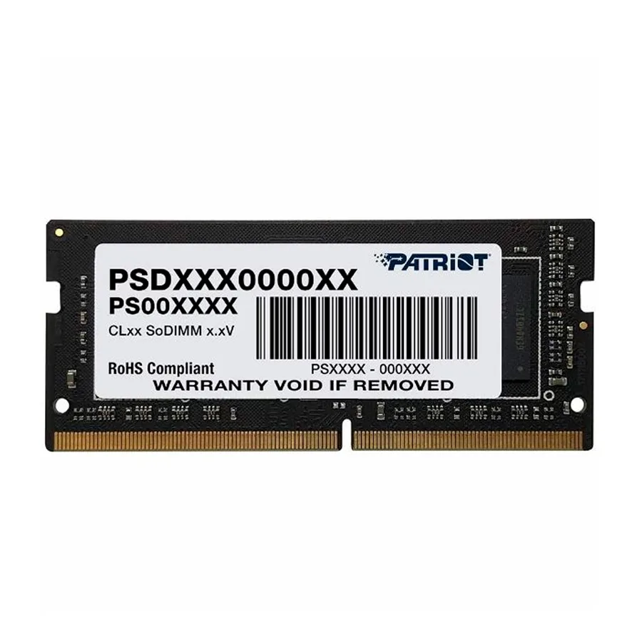 MEMORIA RAM SODIMM 8GB DDR4 3200 PATRIOT