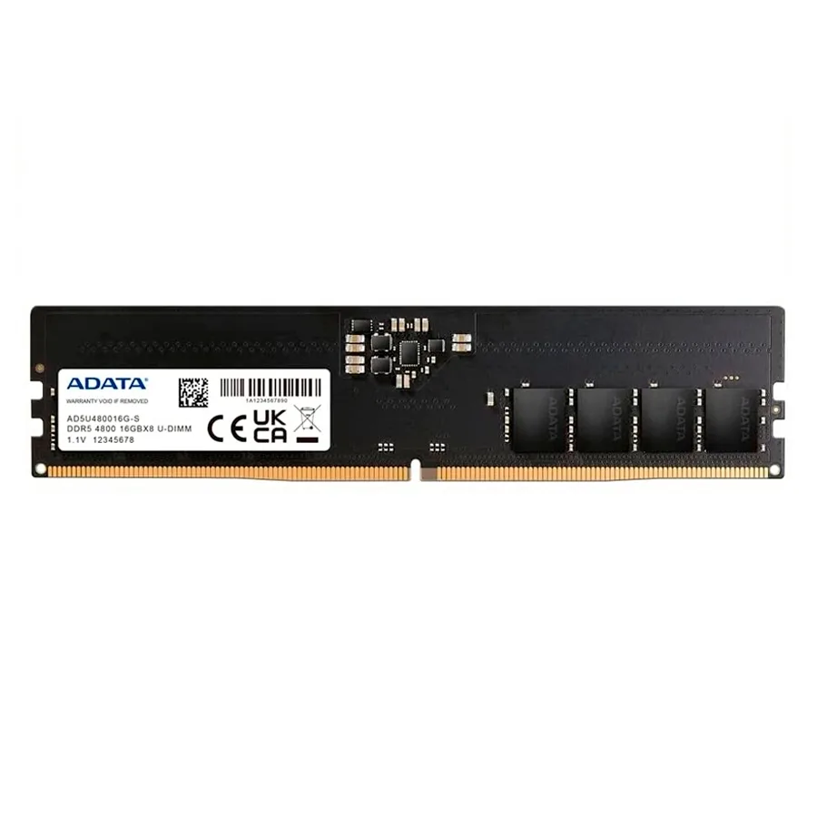 MEMORIA RAM DDR5 8GB ADATA 4800MHZ CL40 SINGLE TRAY
