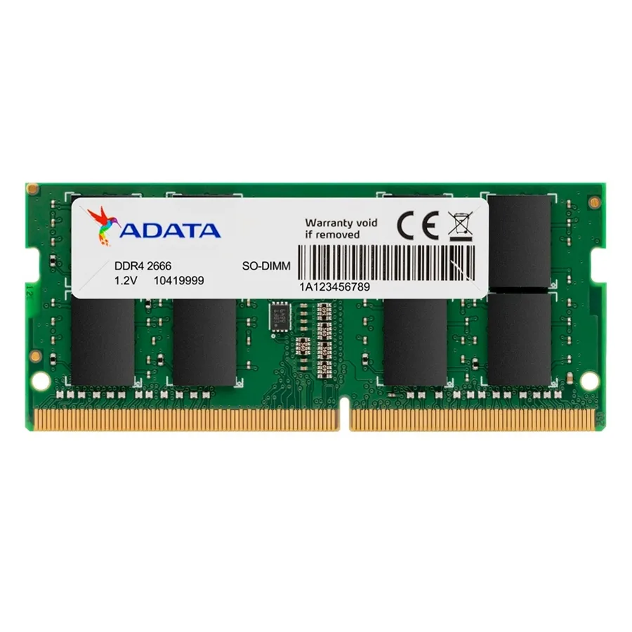 SODIMM DDR4 4GB ADATA 2666MHZ SINGLE TRAY