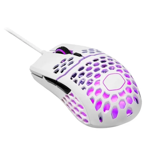 MOUSE GAMER COOLERMASTER MM711 WHITE MATTE - Imagen 2