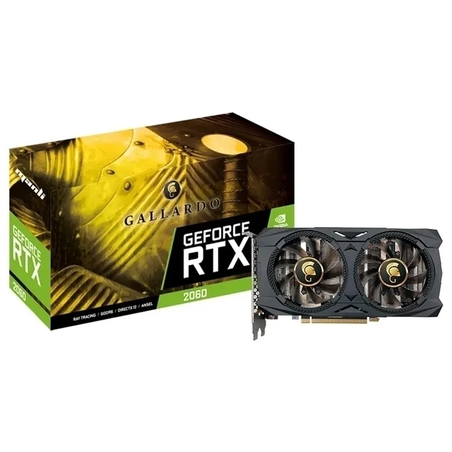 VIDEO GEFORCE RTX 2060 6GB MANLI GALLARDO Katech Hardware Store