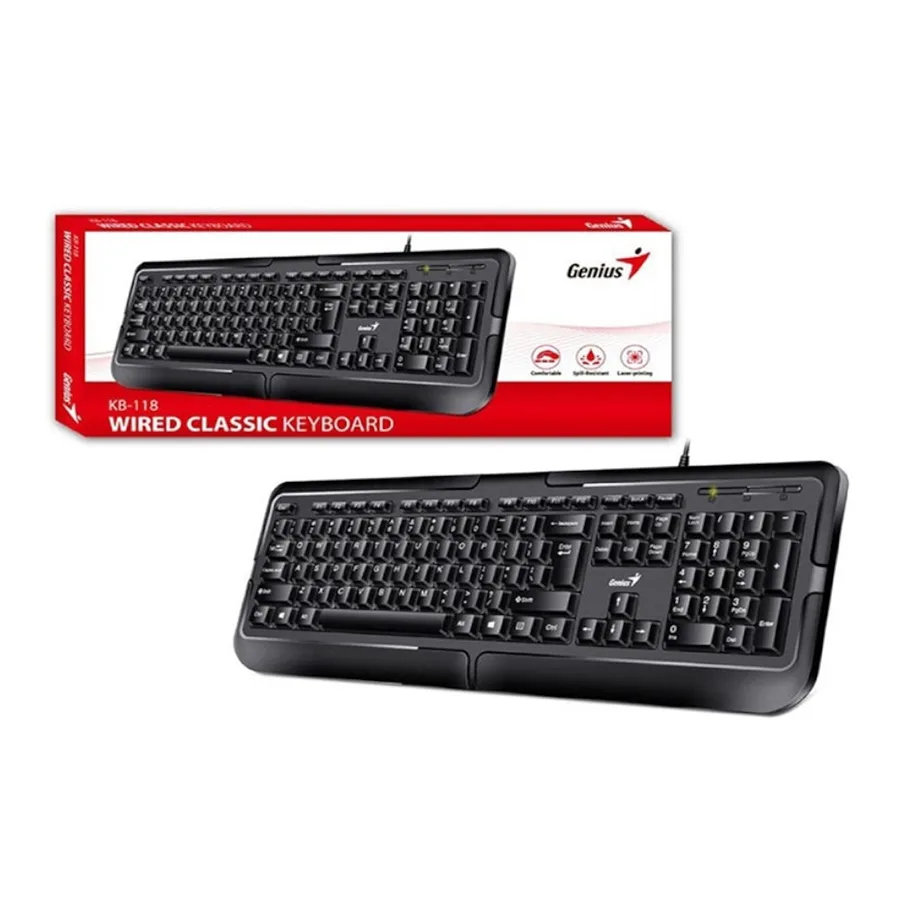 TECLADO GENIUS KB-118 USB