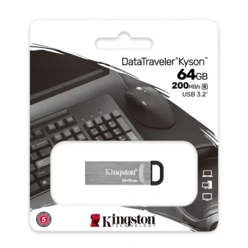 PEN DRIVE KINGSTON 64GB USB 3.2  DTKN (9102)