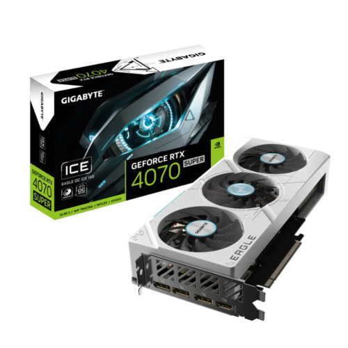 VIDEO GEFORCE RTX 4070 SUPER 12GB GIGABYTE EAGLE OC ICE