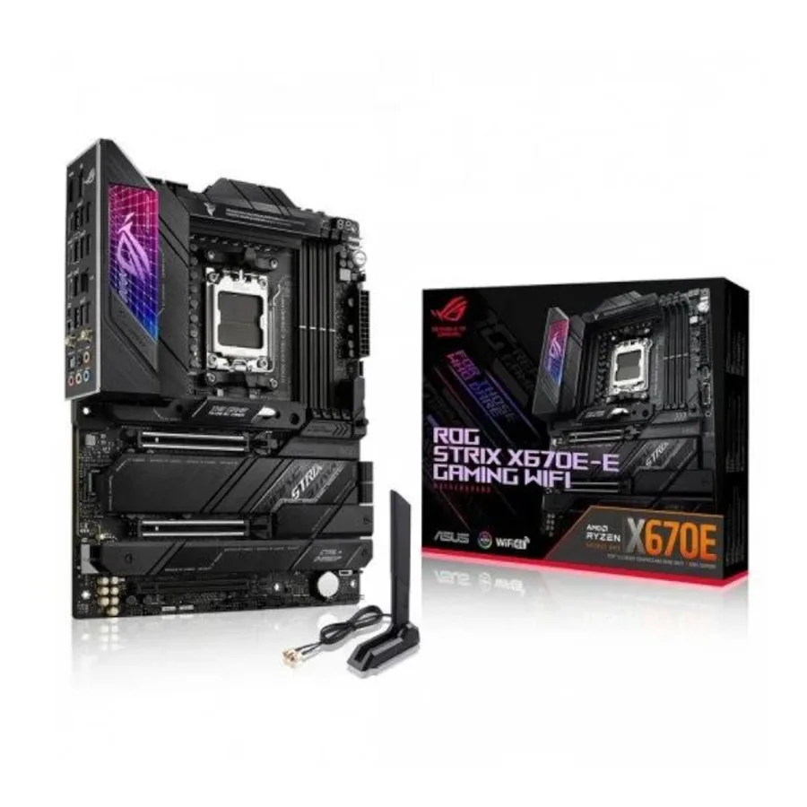 MOTHER ASUS X670E-E ROG STRIX GAMING WIFI DDR5 AM5