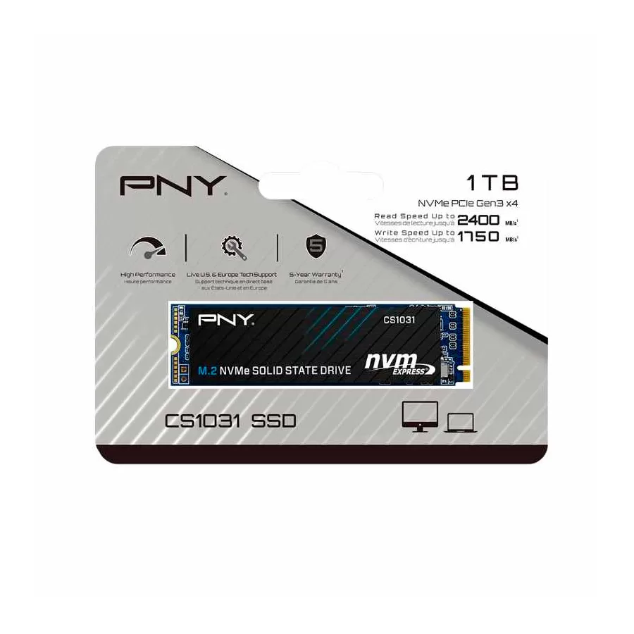 DISCO SSD 1TB PNY CS1031 M2 NVME