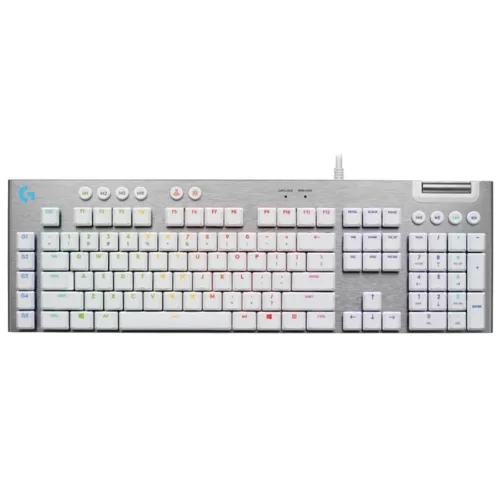 TECLADO GAMER LOGITECH G815 LIGHTSYNC RGB  GL TACTILE WHITE