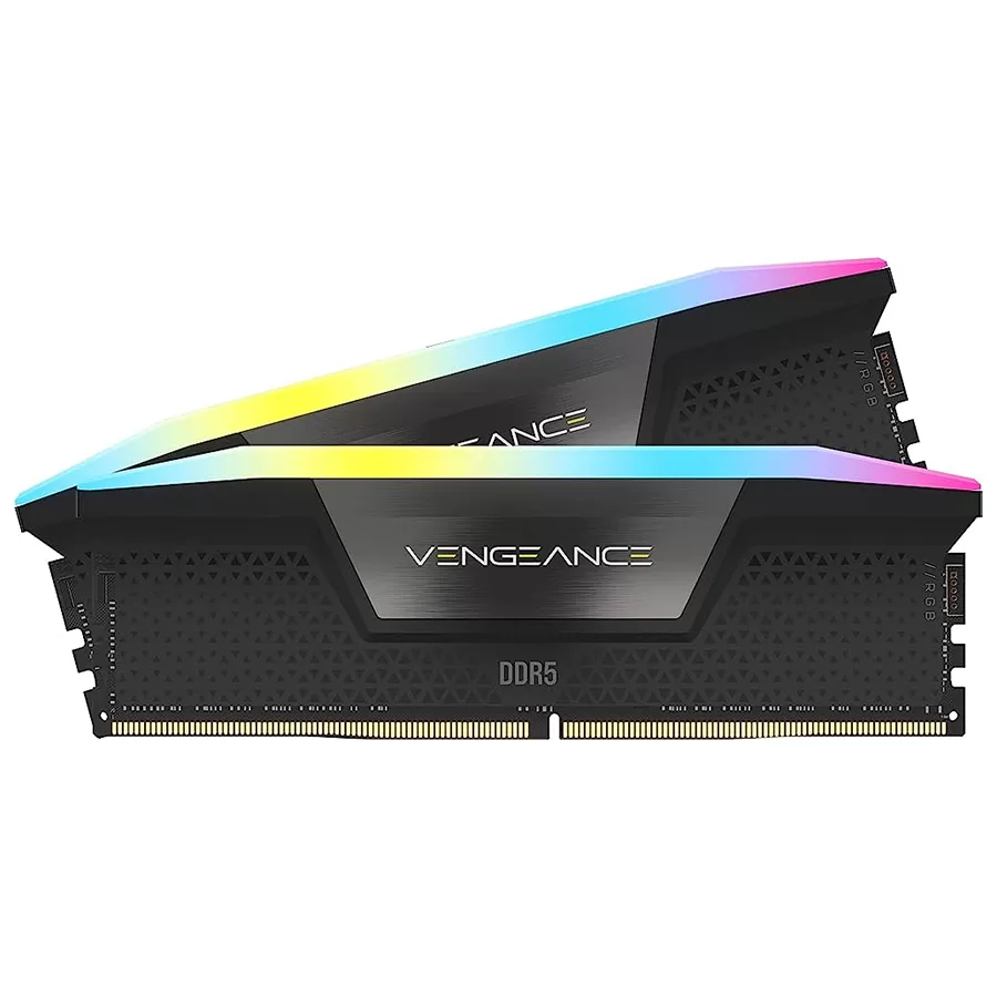 MEMORIA RAM 32GB (2X16) DDR5 5200 CORSAIR VENGEANCE RGB BLACK