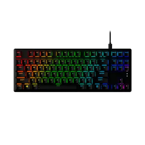 TECLADO HYPERX ALLOY ORIGINS CORE PBT MERCO RGB SWITCH HX AQUA