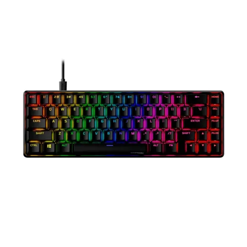 TECLADO HYPERX ALLOY ORIGINS 65 MECANICO US SWITCH HX AQUA