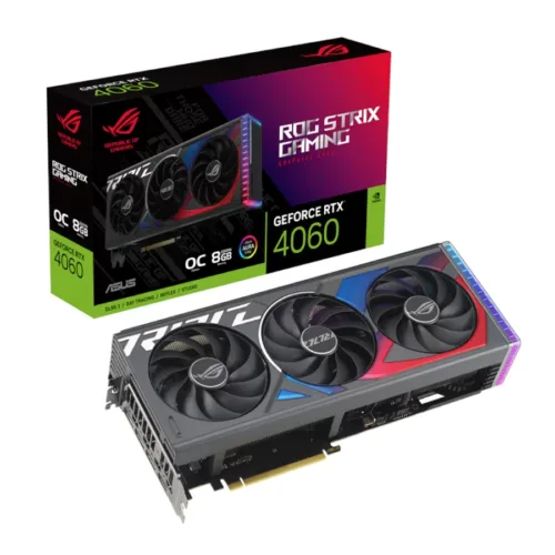 VIDEO GEFORCE RTX 4060 8GB ASUS ROG STRIX