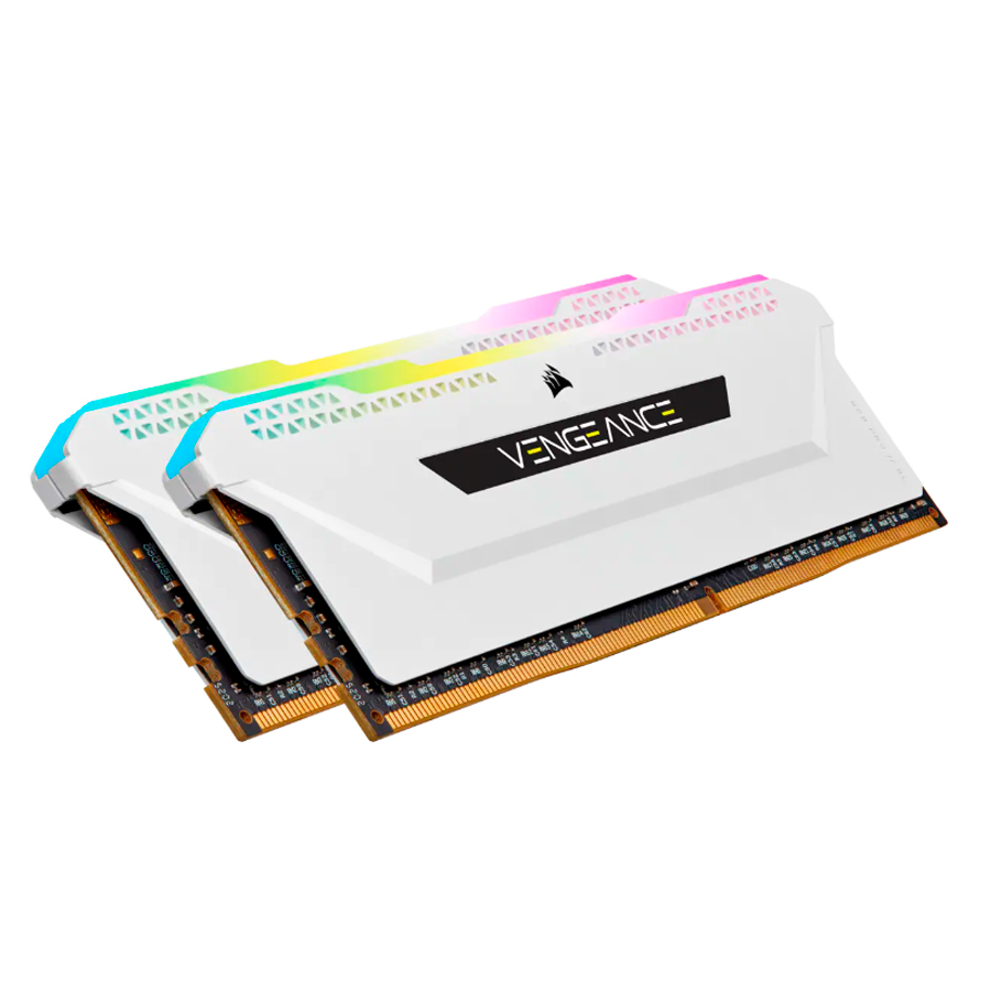 MEMORIA RAM 16GB (2X8) DDR4 3000 CORSAIR VENG PRO WHITE RGB