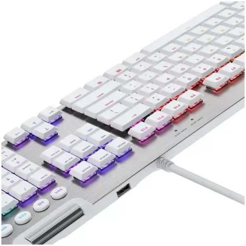 TECLADO GAMER LOGITECH G815 LIGHTSYNC RGB  GL TACTILE WHITE - Imagen 3