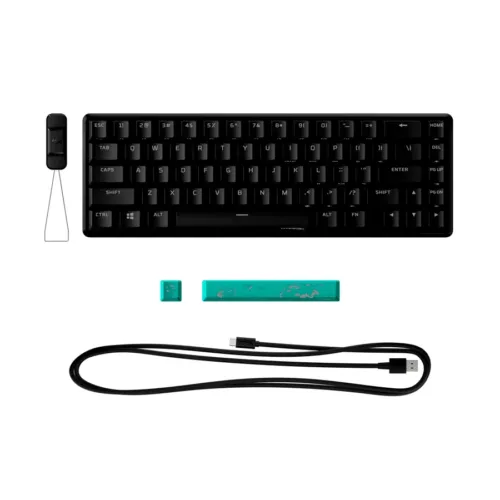 TECLADO HYPERX ALLOY ORIGINS 65 MECANICO US SWITCH HX AQUA - Imagen 3