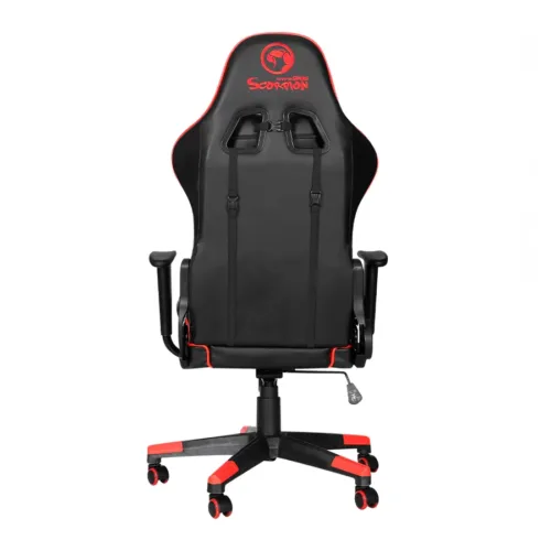 SILLA GAMER MARVO CH106 RED AND BLACK (ROJA Y NEGRA) - Imagen 4