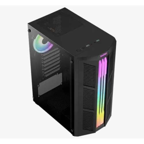 GABINETE AEROCOOL PRIME TG ATX 1 FAN ARGB - Imagen 4